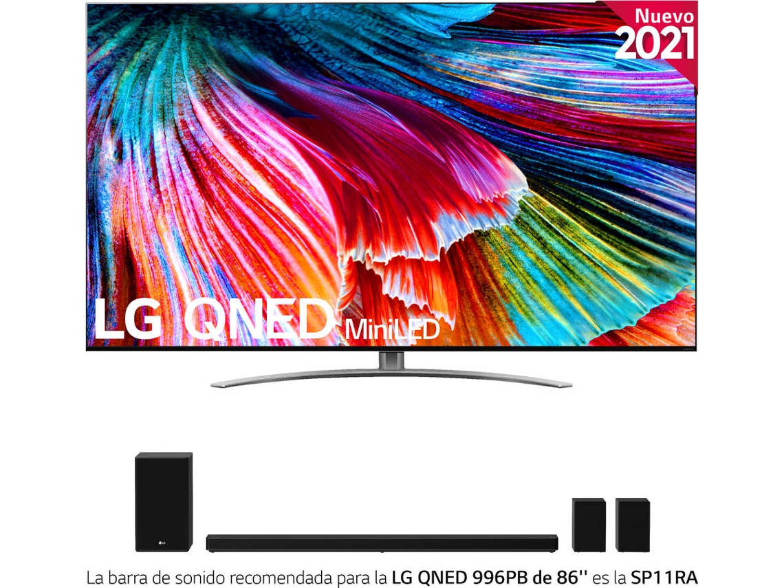 TV LG 86QNED996 (QNED - 86'' - 218 cm - 8K Ultra HD - Smart TV)