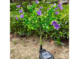 Pacote Com 2 Luzes Solares Para Jardim, Luzes Solares Para Áreas Externas, Luzes Solares Led Para Flores Aquaforge