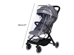 Primerox capa Universal Contra Chuva para Carrinho de Bebê Eva Transparente Impermeável Protetora
