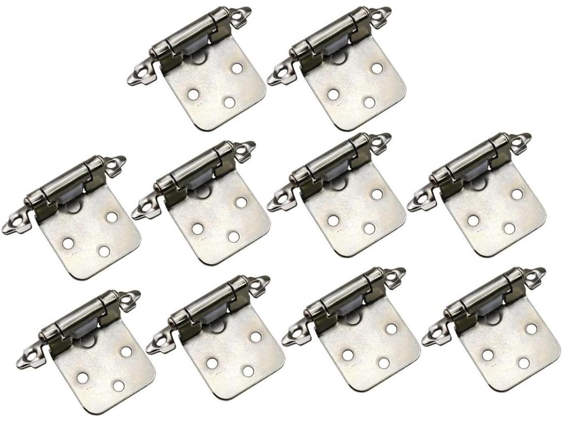 Conjunto De 10 Dobradiças Com Fechamento Automático, Mola Alta