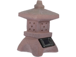 Luminária Solar Decorativa de Resina para Jardim Externo e Pátio. SFUSHOS