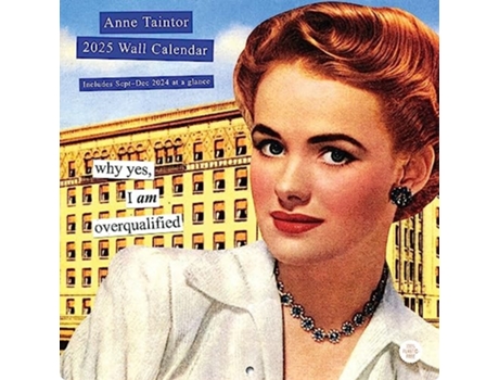 Livro Anne Taintor 2025 Wall Calendar de Anne Taintor (Inglês)