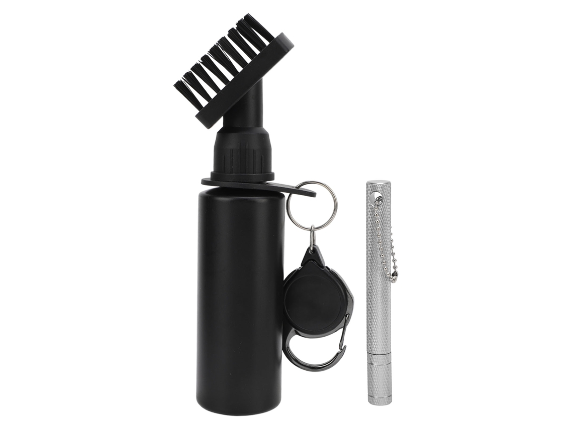 Escobilla Limpiadora De Club 150ml Anti-fuga Con Herramienta Afiladora De Ranuras Accesorios Essentials Plata