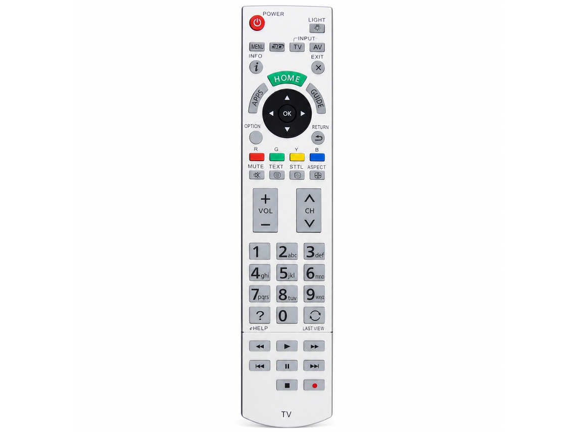 Comando À Distância Para Tv Compatível Com Panasonic N2qayb000928
