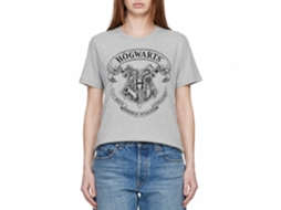 Rockinstone Harry Potter Hogwarts Pencil Emblem Sport Grey T-shirt Size:xl