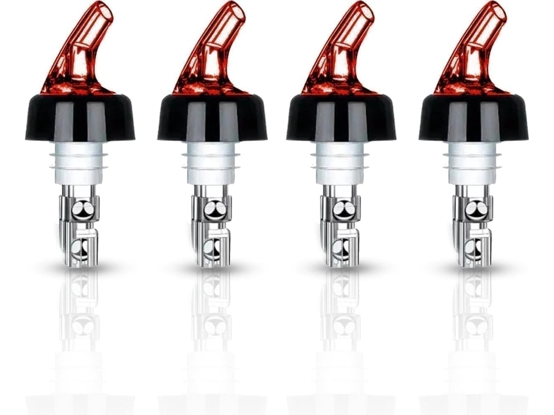 Garrafa Despejo Precisao 4 Pecas 40ml Bola, para Industria Hoteleira, Vermelho ZYBLSSBB