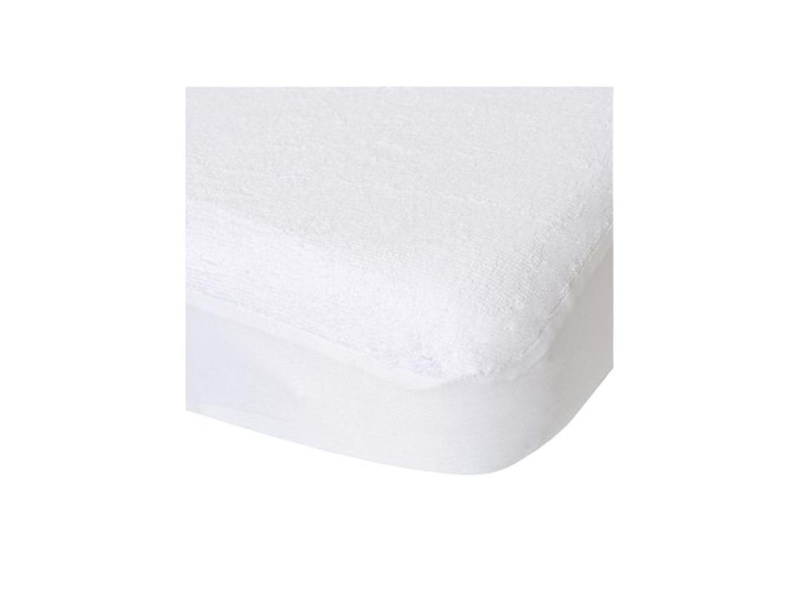 Protetor De Colchão Transpirable Para Bebê Branco 50x100 Cm Domiva