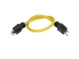 Cabo De Extensão Elétrico 12awg Pvc Borracha 5 15p 15a Conductor De Latão