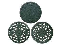 Conjunto de 3 Aposentos Isolantes de Silicone Nova Line para Panelas