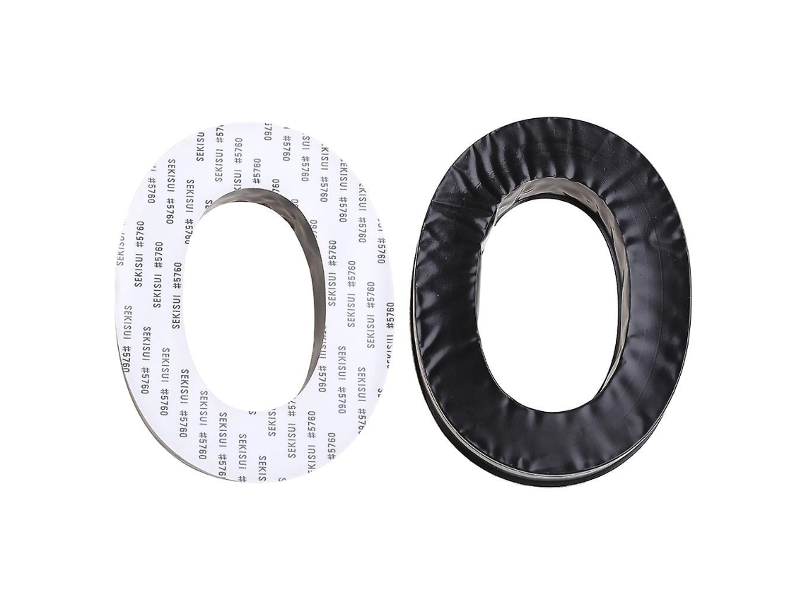 Almofadas Auriculares De Substituição Para 3m Worktunes Em Silicone Preto Lurelia