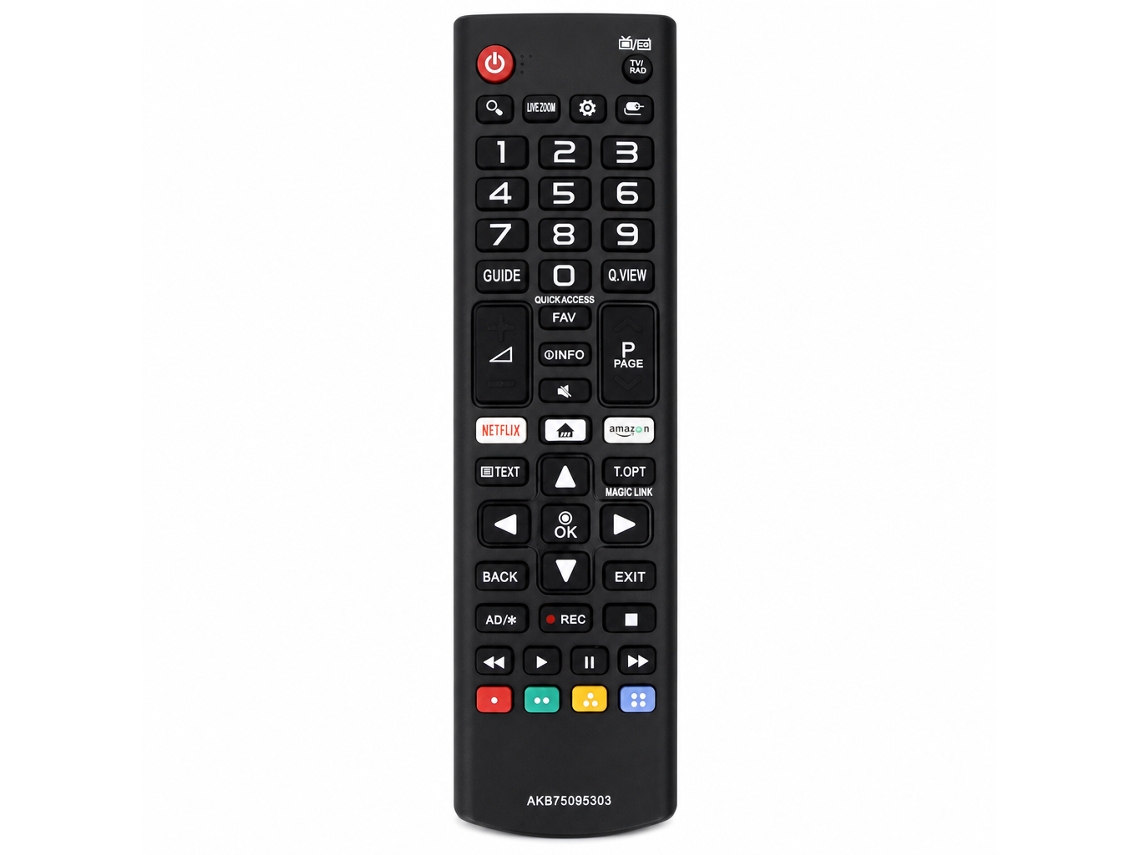 Comando À Distância Para Tv Compatível Com Lg Akb75095303