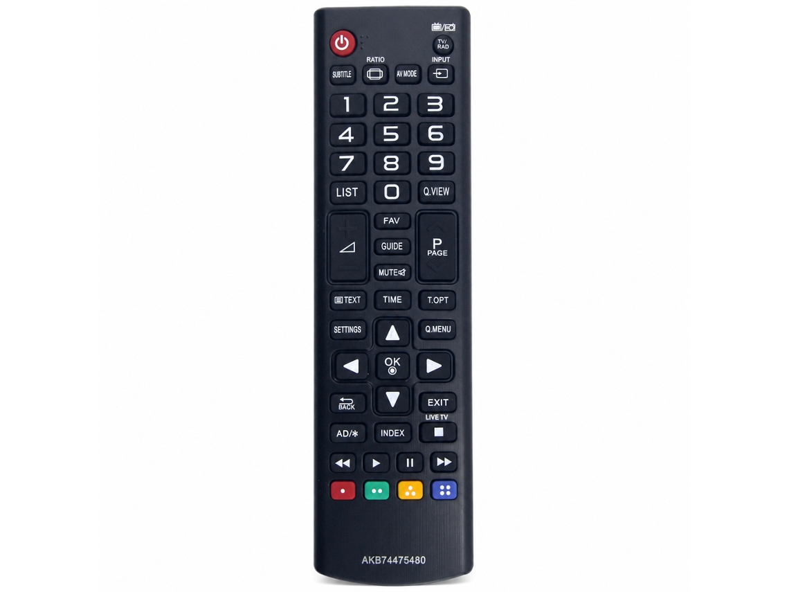 Comando À Distância Para Tv Compatível Com Lg Akb74475480, Sem Configuração_zhd