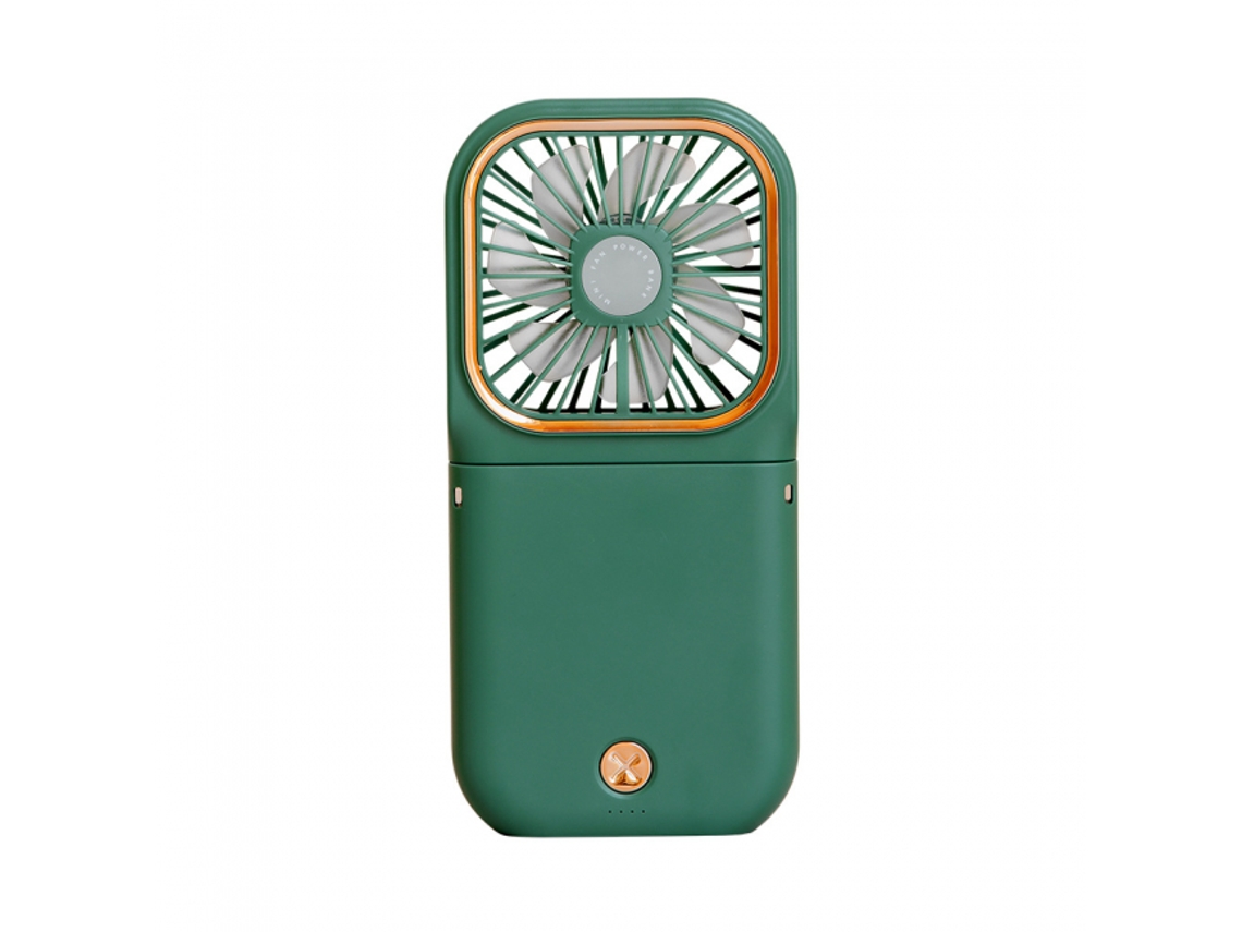 Mini Ventilador Portátil Usb, Silencioso, Suspensão, 3000mah BRILVIBERA