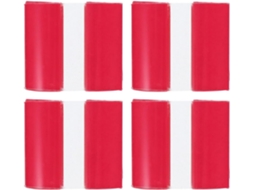 Dobradiças Autoadesivas Healeved, 4 Peças, Em Acrílico, Dobráveis, Estilo Piano, Para Portas, Mini Armários, Lojas E