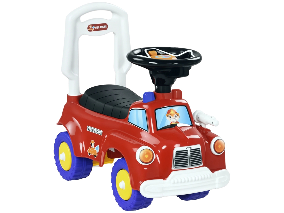 Carro De Passeio, Recursos Interativos, Material Plástico Durável, Vermelho