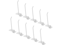 Conjunto De 10 Ganchos Para Painel Perfurado, Multiuso Resistentes Pra
