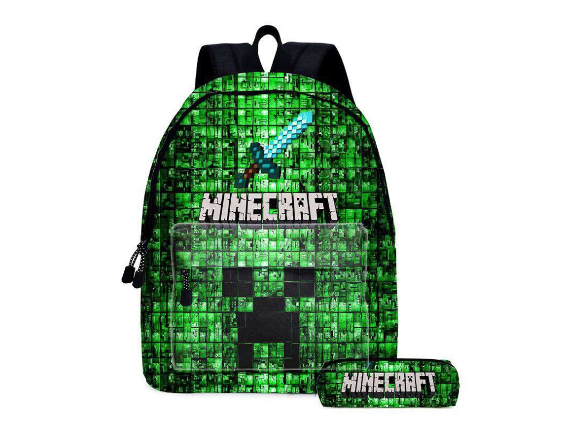 Mochila Para Meninos Crianças Pretas Gamer Bag Mochila Escolar Tamanho Único V Slowmoose