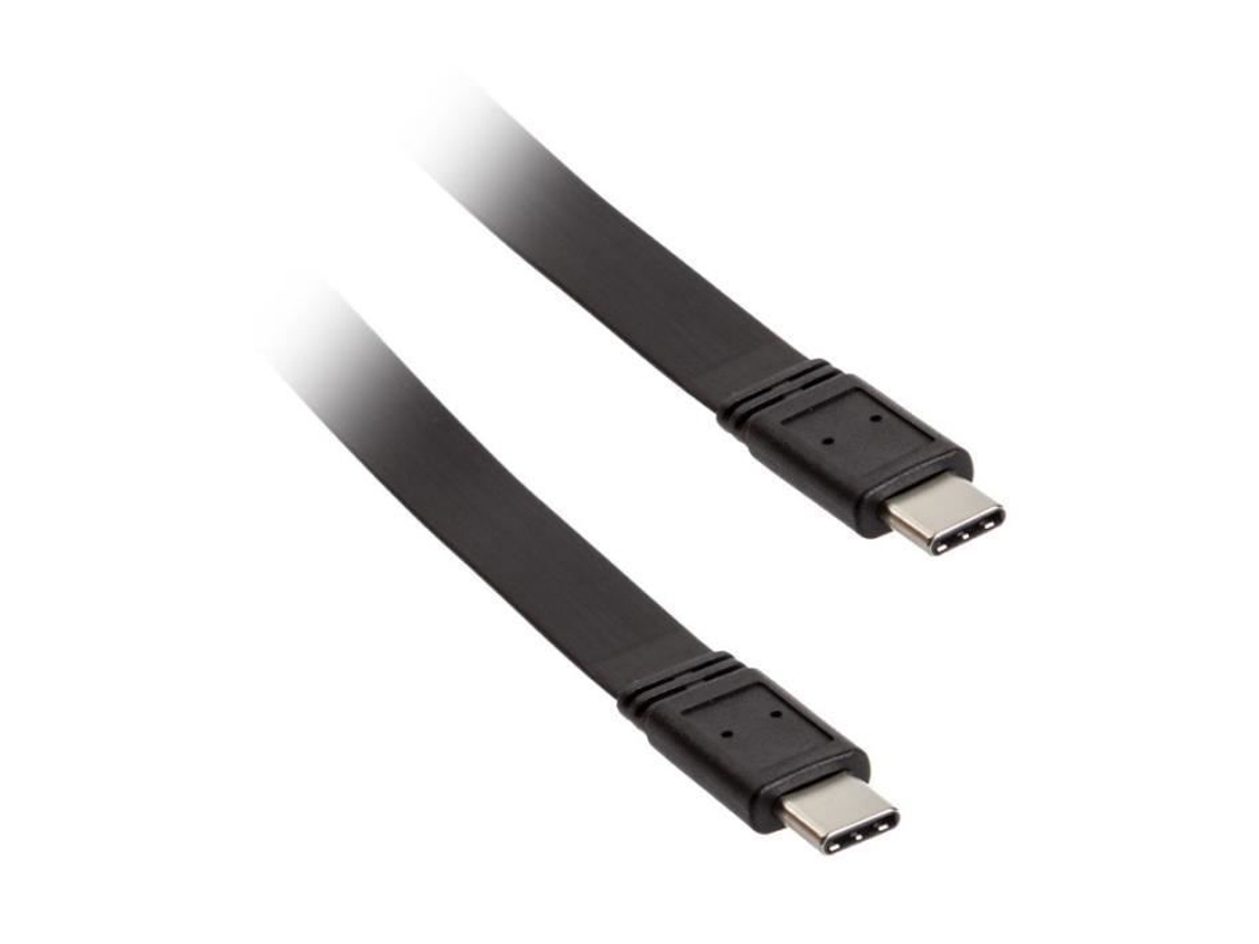 Adaptador Akasa Tipo C para Proslim Tipo C Cabo Preto Personalização para PC Adaptador Akasa Tipo C para Proslim Tipo C Cabo Preto Akasa
