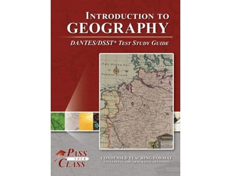 Livro Introduction To Geography Dantes/dsst Test Study Guide De Passyourclass (inglês - Capa Dura)