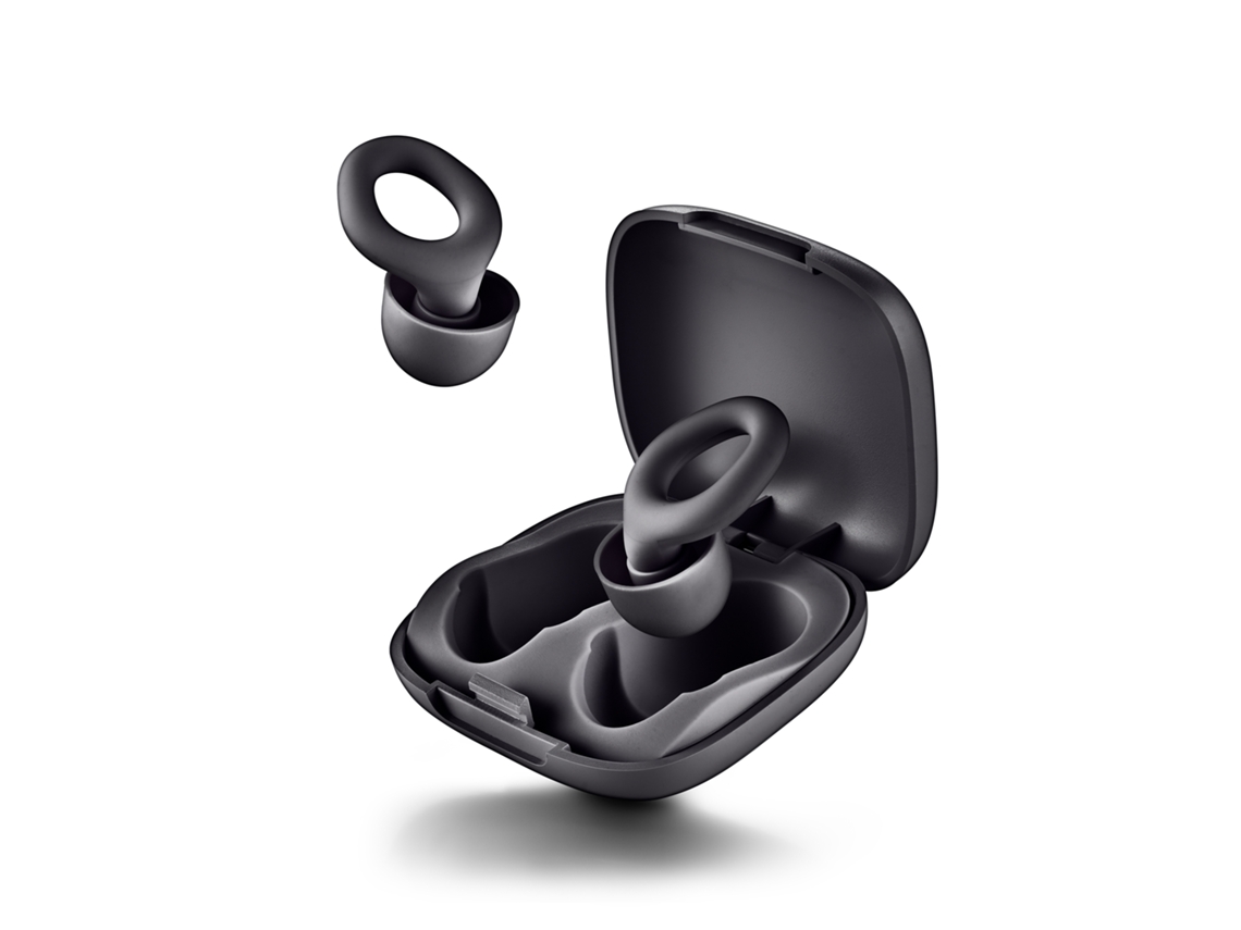 Noonblack Tampões De Ouvido Em Silicone, Redução De Ruído 23 Db, Com Estojo E Ponteiras Ajustáveis.