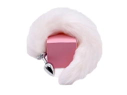 Massagem De Metal Cauda De Raposa Para Role Play E Cosplay Kee