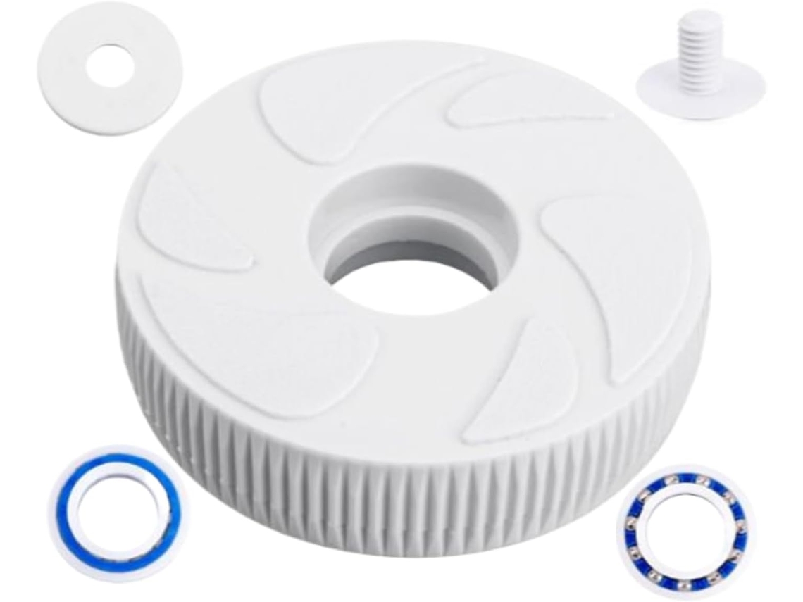 Kit De Roda Livre De Reposição Para Robôs De Piscina: Arruela Reforçada, Vedações E Rolamentos.