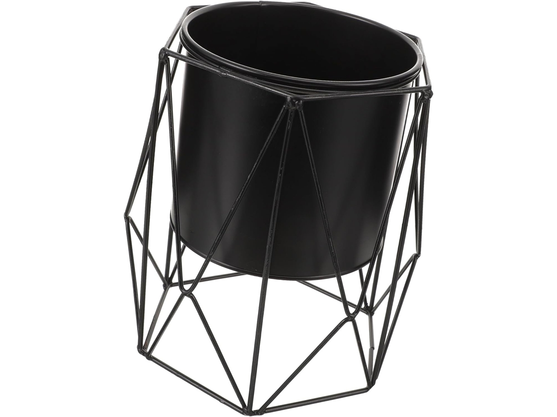 Suporte de Ferro para Plantas com Base. Vaso Leve e para Suculentas e Flores em Estilos Moderno e Rústico, para CHABERLU