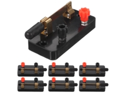 Pacote com 10 Microinterruptores Spst Unipolares com Conexão de Terminal de Parafuso para Diversas Aplicações. SFUSHOS
