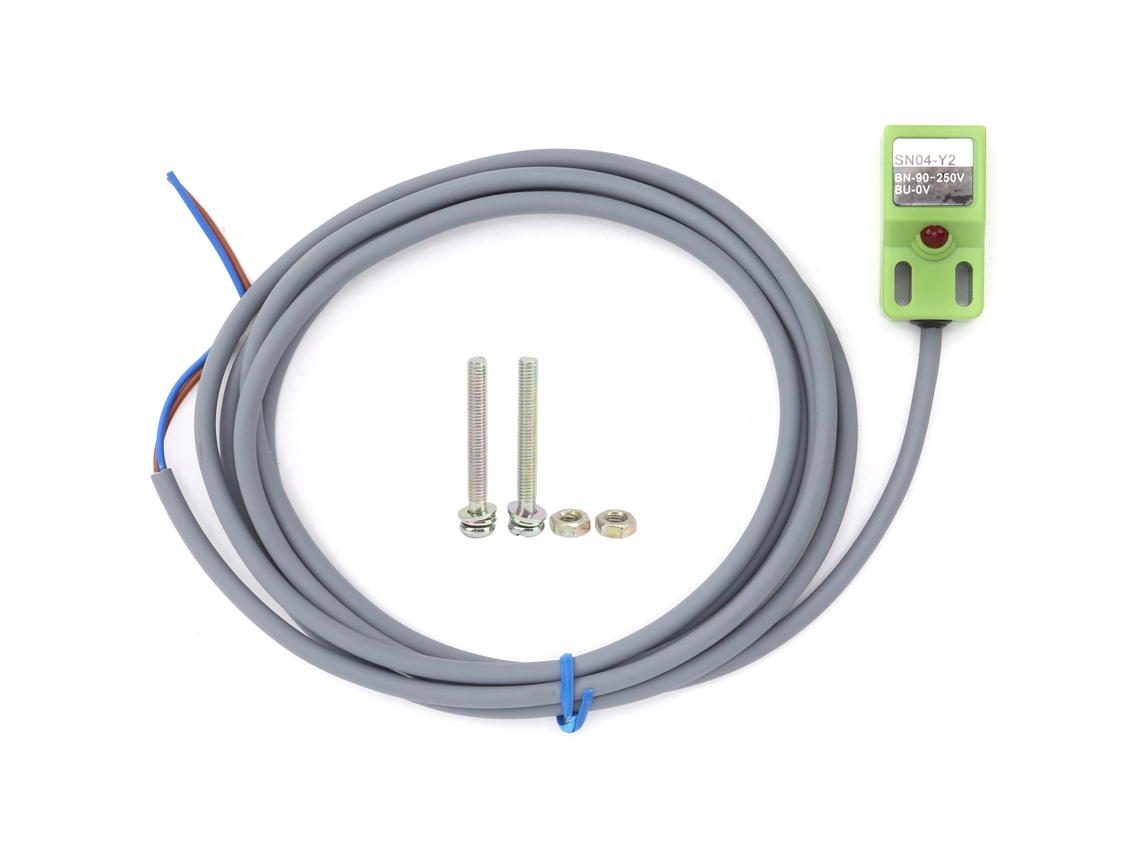 Yuru interruptor de Proximidade Indutivo Quadrado Berm Sn04 y2 3 Fios Npn Sensor 4mm Dc10 30v Ip67