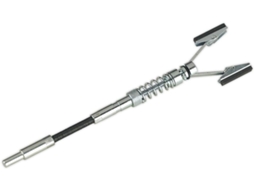 Cilindro De Brunimento De Perna Dupla Vs022, Diâmetro De 20/64 Mm, Pedras Médias De 1 1/8