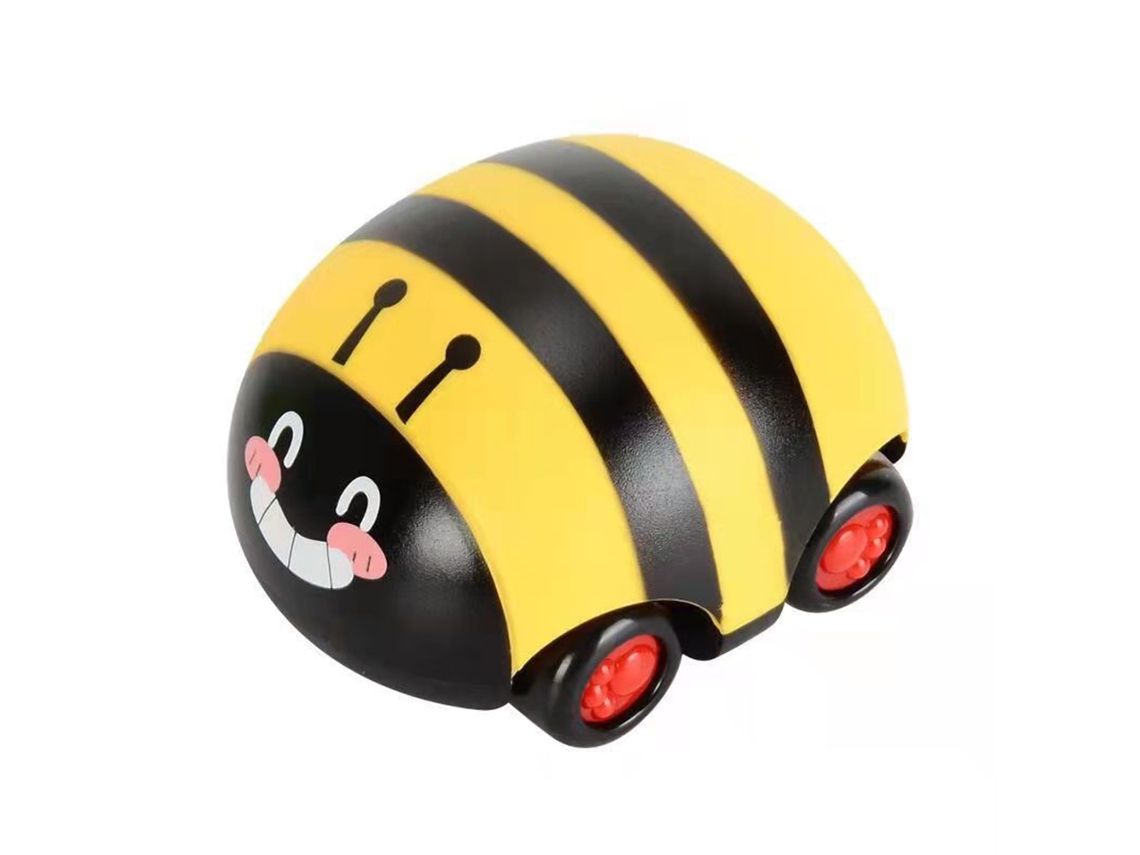 Primerox carro de Brinquedo Inercial de Inseto com Luzes Recuo Bidirecional Educativo para Crianças 3+