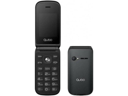 Telemóvel Qubo B209 BK DS (2.4'' - 2G - Preto)