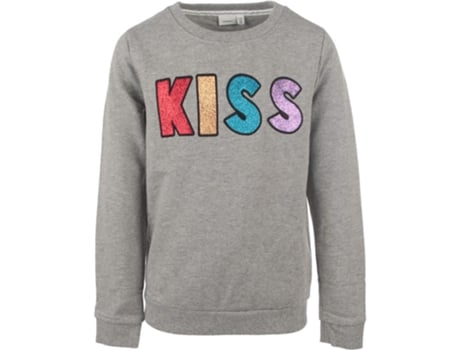 Camisole De Criança Nameit Moletons Suéteres Nkflakiss Ls Urban Basic Type. Cinzento (158 Cm/164)