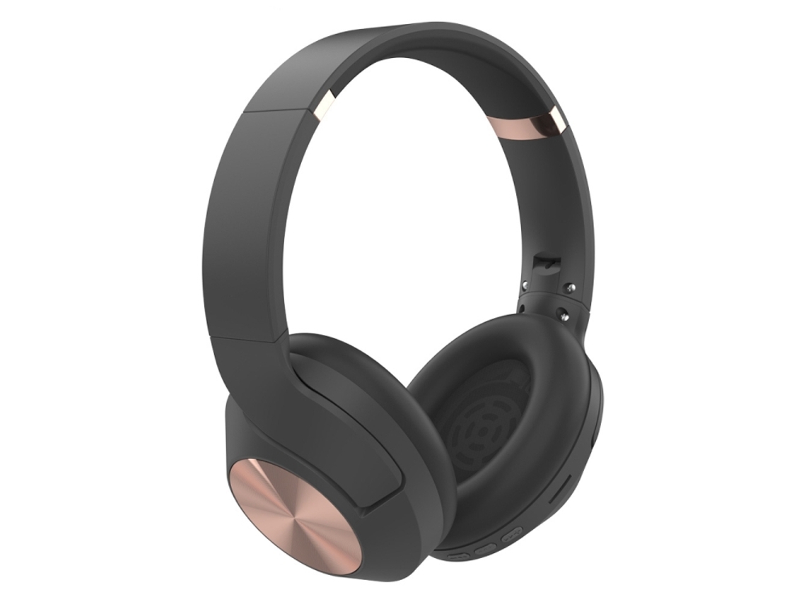 Fone De Ouvido Bluetooth Dobrável Mucro L36 Com Slot Para Cartão Sd E Estojo De Armazenamento. Brilvibera
