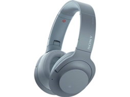 Auscultadores Bluetooth SONY Whh900Nl (Over Ear - Microfone - Azul)
