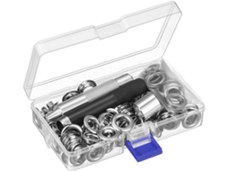 Kit De Ilhós Para Lona Com 103 Peças, Set 12mm Fixação Em Lona,