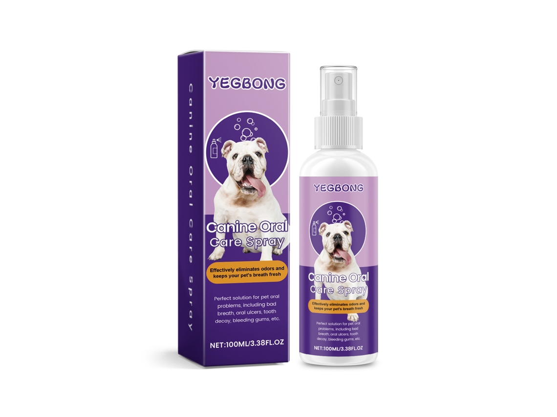 Spray Oral para Cães Higiene Bucal