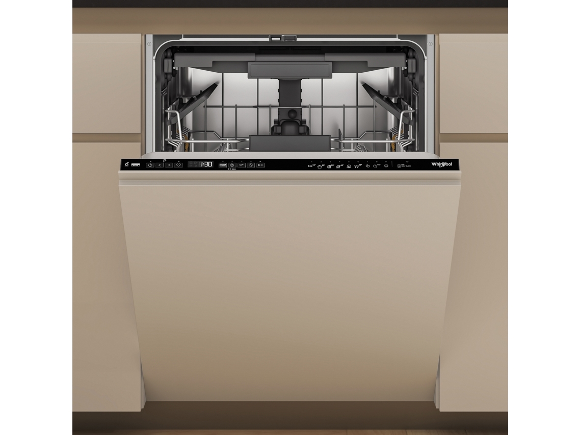 Máquina de Lavar Loiça Encastre  WHIRLPOOL WH7IPA15BM6L0 (15 Conjuntos - 59,8 cm - Preto)