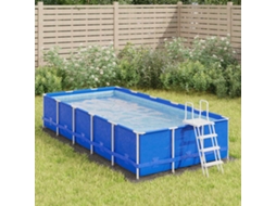 Vidaxl Pano Para Chão De Piscinas 420x220 Cm Poliéster Geotêxtil Cinza