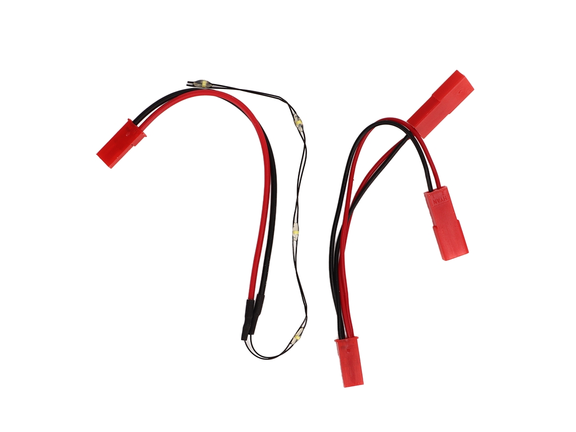 Modificação Da Iluminação Da Grade Frontal Central Rc 4led Para Carro De Escalada Yk4082 1/8 1/10