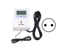 Controlador De Temperatura Inteligente Automático Com Tela Led Digital Display 110‑240v Plugue Eu
