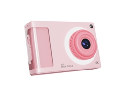 Câmara Digital Câmeras Duplas De Alta Definição 4k, Tela De 2,4 Polegadas (rosa) Cuich