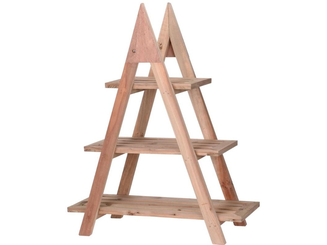 Estanteria Madera 3 Estantes 48x32x79 Cm IPAE-PROGARDEN