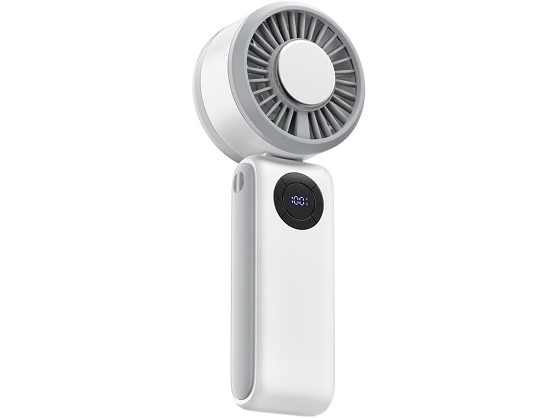 Mini Ventilador Compressor Gelo 100 Vel Display Digital