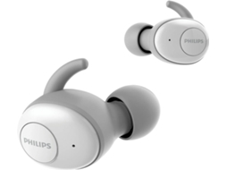 Auriculares Bluetooth True Wireless PHILIPS Shb2515Wt/10 (In Ear - Microfone - Branco)