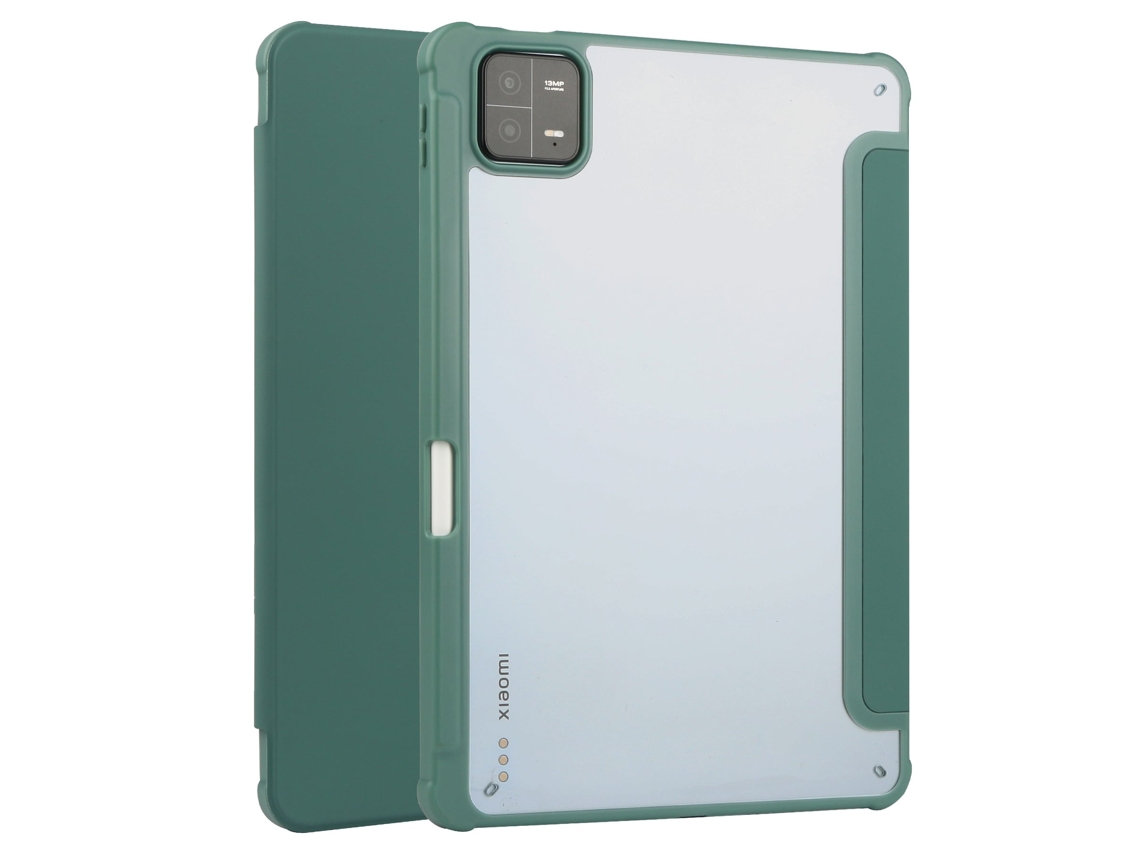 Capa Para Xiaomi Pad 5/5 Pro 11 Polegadas, Totalmente Protetora. Verde