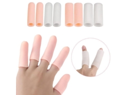 5pcs Protetor de Dedo/pé em Gel de Silicone para Alivio de Dor nos Pés Tipo Fechado/aberto
