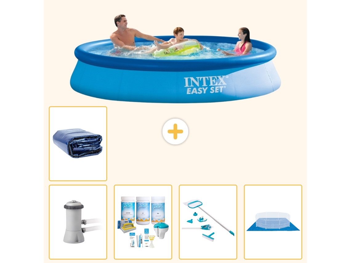 Intex Piscina Easy Set Redonda - 366x76 Cm - 6-peças S20242