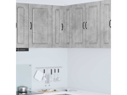 Vidaxl Painel De Lava-louça Kalmar Cinzento 57 X 57 X 80 Cm