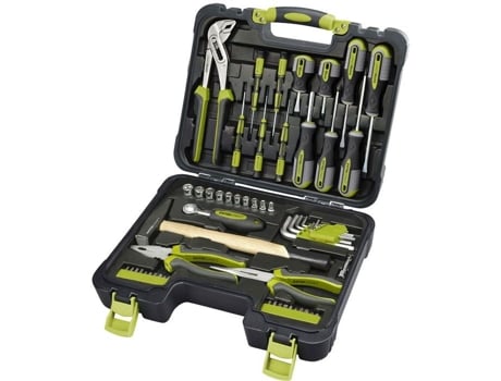 Conjunto de ferramentas para artesanato, 57 peças, 1/4 Crv, 6599 Extol